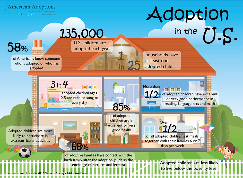 Adoption in the US infographic - smaller